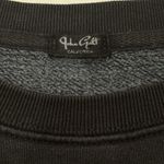 Brandy Melville John Galt Women's One Size Oversized Dark Gray Los Angeles Crewneck Sweatshirt Photo 5