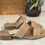 Joie  CHIARA SANDALS SLIP ON nude slight heel bohemian festival neutral size 8 Photo 0