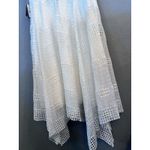 Adrianna Papell Dress Size 16 Ivory Lace NWT Handkerchief Skirt $249 MSRP Photo 7