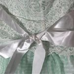 Gunne Sax Jessica McClintock Vintage Lace Plaid Dress Size 3/4 Photo 6