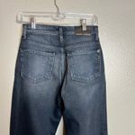 Modern American High‎ Rise Jeans Size 26 Dark Wash Button Fly NEW Blue Photo 7
