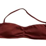 J.Crew NWT  Textured Convertible Scrunchie Stretch Sweetheart Bikini Top 3X 2891 Photo 2