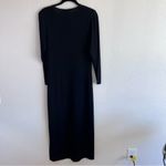 Misook Exclusively  Black Rhinestone Maxi Dress Photo 8