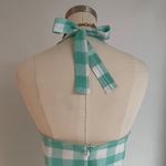 Dayton K Plaid Backless Sun Dress Photo 4