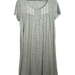 Laura Ashley · S · Floral Nightgown · Lace Pintuck Sleep Dress · Mint Green Photo 0