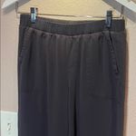 Splendid  Women’s Gray Viscose Wide Leg Cropped Pull On Pants Size XS Photo 2