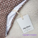 Rhythm NEW . Free People Geo high cut Cheeky bikini bottom coco , size M‎ Photo 2