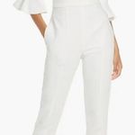 Black Halo NWOT Brooklyn Jumpsuit white bell sleeves sz 8 Photo 0