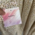 Chicwish New with tags cream with yellow Flowers dress size m Photo 7