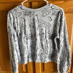 Disney Stitch  Long Sleeve Crop Top Medium Photo 2