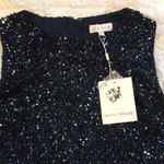 ASOS Maya Bridesmaid sleeveless midaxi tulle dress in Navy Blue size 12 Photo 2