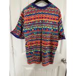 Westbound Vintage  Colorful Print Top Women M 80s Grunge Nostalgia Fresh Prince Photo 2