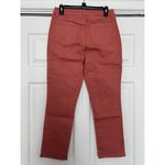 Pistola High Waist Utility Straight Leg Crop Pant Jean Red Rock Button Fly Sz 29 Photo 2