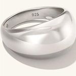 Madewell Vintage Sterling Silver Dome Ring Photo 0