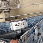 AGOLDE  Riley Jeans distressed button fly 24 Photo 3