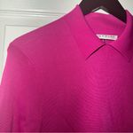 Trina Turk NWOT •  • Bookish Collared Minidress • Pink • 3/4 Sleeve • 100% Rayon Photo 8