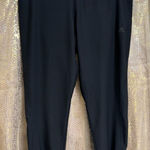 Adidas  Climalite Black Stretchy Athletic Capri Leggings Large Photo 0