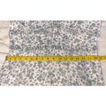 B. Smart  T Strap Sundress Size 13 Floral Mini Babydoll Ruffles Blue & White Photo 12