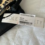 Sole Society  Marlena Leopard Combo Clutch Purse Photo 1