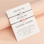 Flower‎ Friendship Bracelets Black Photo 1