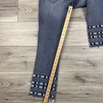 Driftwood  Colette Jeans Aztec‎ Southwestern Embroidered Hem Straight Leg Size 28 Photo 7