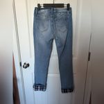 Driftwood  Mid Rise Colette Jean Cropped Quilted Cuff W26 Medium Wash Photo 1