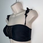 Ella Moss New  Fashion Swimsuit Bikini Top Removable Straps Size M Photo 3
