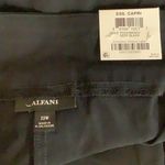 Alfani  Size 22W Plus Size Tummy Control Black Crop Pants. New With Tags Photo 4
