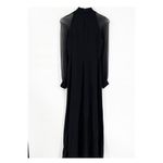 Jill Stuart Jill Cut Out Front A-Line Maxi Dress 2 Black Photo 1