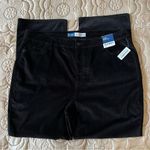 Old Navy Extra High-Waisted Velvet Kicker Boot-Cut Pants Black NEW Plus Size 22 Photo 3