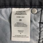Vince Skinny Crop Denim Jeans in Slate Gray Wash Size 28 Photo 6