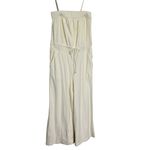 Anthropologie Daily Practice Wide Leg Jumpsuit White Ivory Photo 4