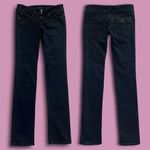 Bik Bok  Black Bling cigarette Style Ankle Jeans Sues Boutique Sz M, 10 Long Photo 2