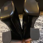 Saint Laurent Mina Cherry Buckle Platform Booties in Smooth Leather Size 40 Photo 5