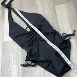 We Are HAH  (NWOT) Scrunch Halter Strappy One Piece Swim Suit Black (small) sexy Photo 7