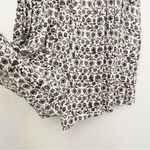 Sadie and Sage  Romper White Black Floral Small Photo 3