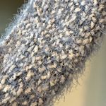 SO Sweater Comfy Cozy Blue Pullover Fluffy Acrylic Womens Small Photo 5