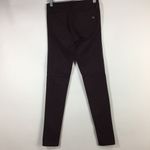 Rag and Bone Wine Black Pop Legging Lamb Leather Panel Skinny Jeans Size 25 Photo 11
