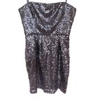 BCBGMAXAZRIA NEW Lilac Mist Sequin Formal Dress – Size 6 – Y2K Glam Photo 1