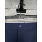 RLX Polo Ralph Lauren Performance Golf Pleated Stretch Shorts Navy Blue Women XL Photo 5