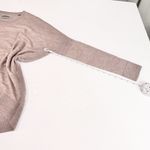 Allsaints Pink New Wave Elbow Slit Merino Wool Pullover Hi Low Sweater MEDIUM Photo 8