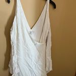 Lovers + Friends NWT  white wrap mini dress small Photo 8