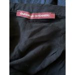 Comptoir Des Cotonniers Large Black Viscose Mini Skirt Grunge‎ Festival Photo 3