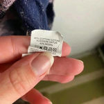 Lucky Brand Size Large Border Print Tee Shirt Blue Bohemian Aztec Scoop Neck Photo 4