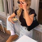 UGG NIB  Tasman Slipper Chestnut Women's Size 5 Photo 4