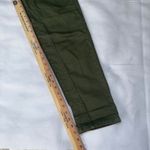 Pilcro  Anthropologie The Wanderer Olive Green‎ Utility Style Crop Pants Size 25 Photo 5