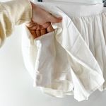 Lululemon  High-Rise Pleated Tennis Mini Skirt Skort White 4 Photo 7