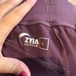 Zyia  Active burgundy jogger pants Photo 3