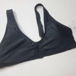 Time & Tru NWT  Medium 8/10 Black Swimsuit Top Photo 0