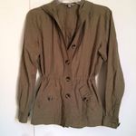 Rubbish Army Olive Green Cotton Utility Jacket Button-Up Photo 0